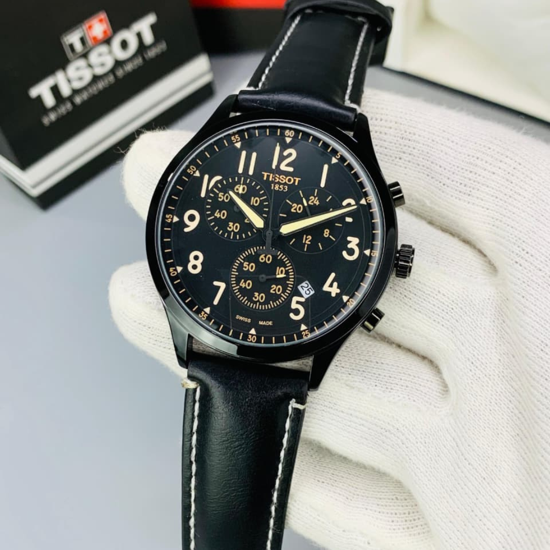 tissot-chronograph-leather
